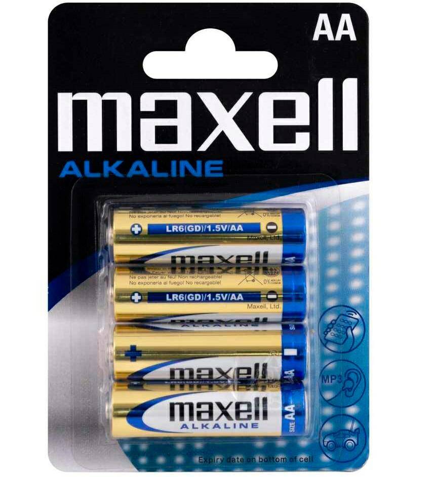 Baterie Maxell AA R6 1.5V 4szt blist/fol
