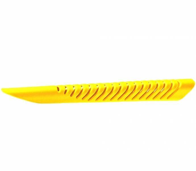 Simpla Shark Fin osłona ramy żółta
