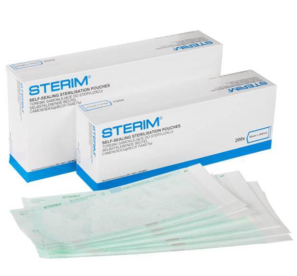 Стерилізаційний пакет 90x230 Sterim