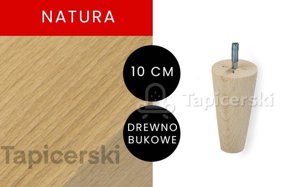 Noga Marchewka|H-10 cm|Natura