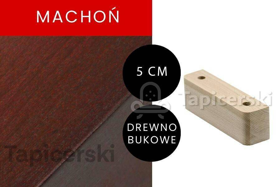 Nóżka Drewniana |H-5 cm|L-14cm Machoń