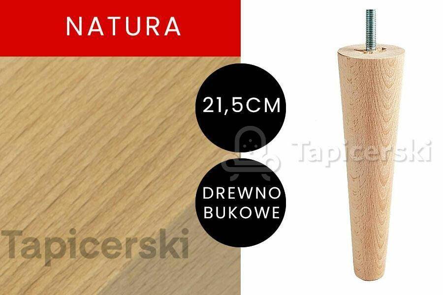 Noga Marchewka |H-21,5 cm|Natura