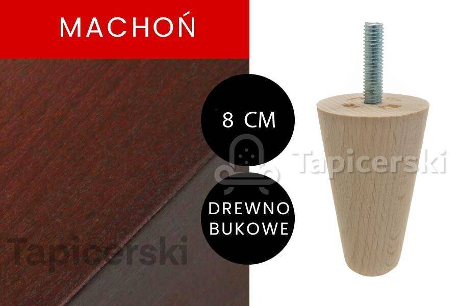 Noga Marchewka |H-8 cm|Machoń