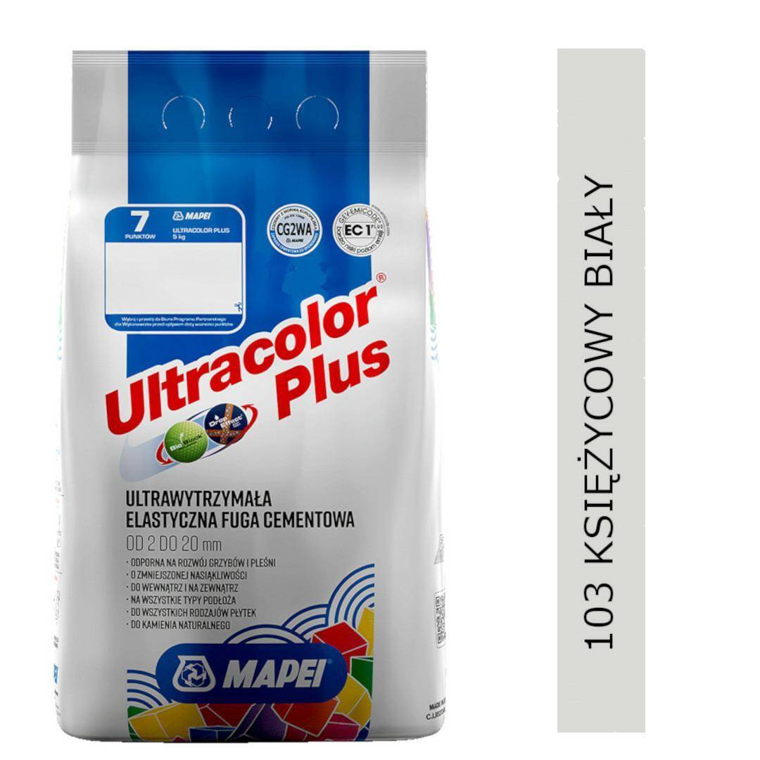 MAPEI Fuga Ultracolor Plus 103 KSIĘŻYCOWY BIAŁY 2 kg