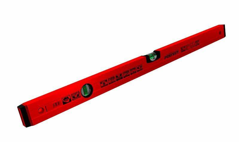 STALCO s-65080 poziomnica czerwona 80 cm