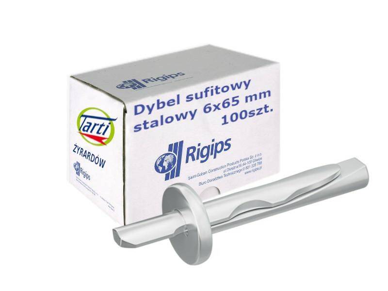 RIGIPS Dybel sufitowy stal.6x65 100szt.