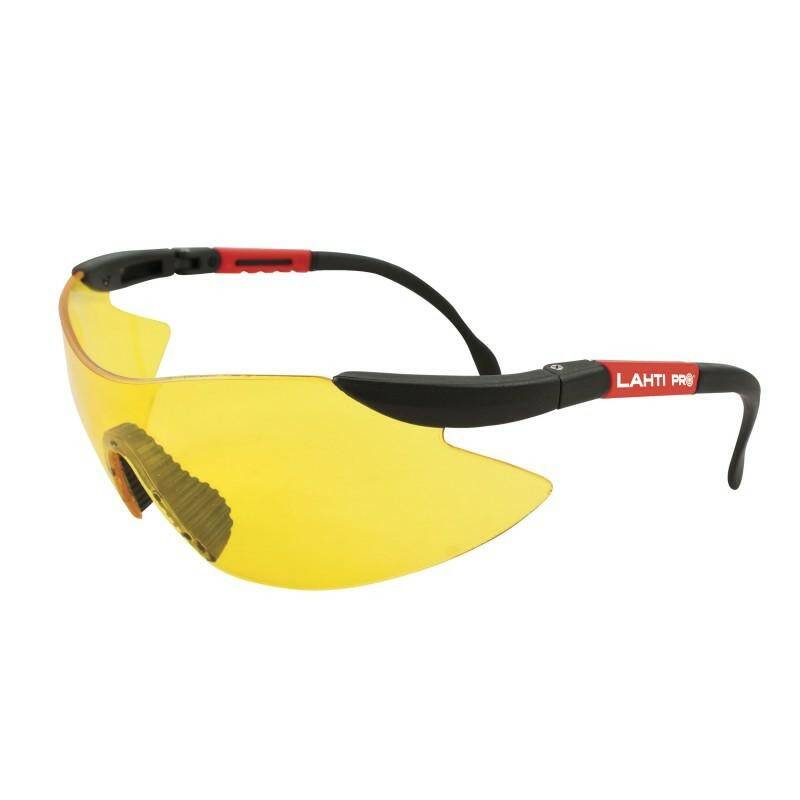 LAHTI PRO okulary ochronne żółte 46039