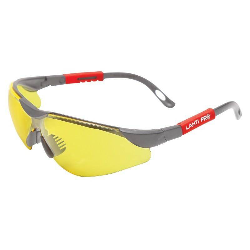 LAHTI PRO okulary ochronne żółte 46051
