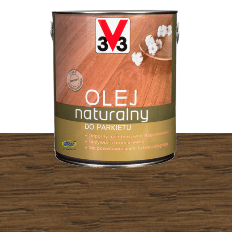 V33 olej naturalny do parkietów MERBAU 2,5l.