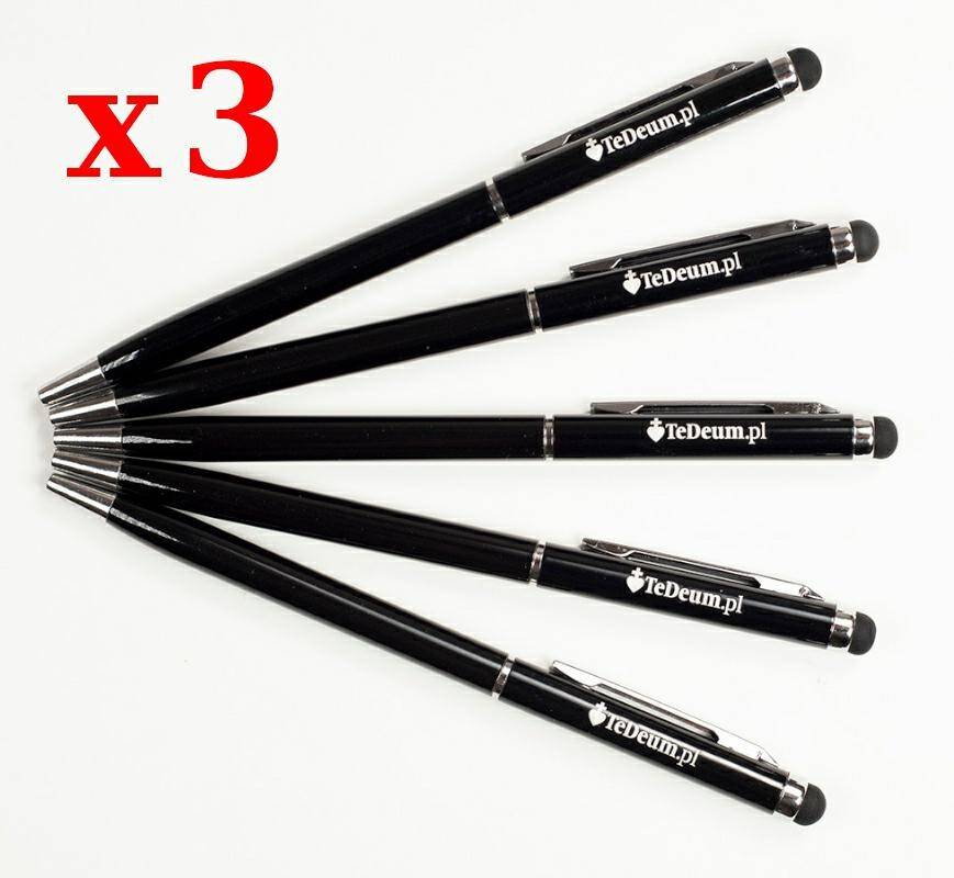 Długopisy dotykowe Touch Tip czarny (x3)