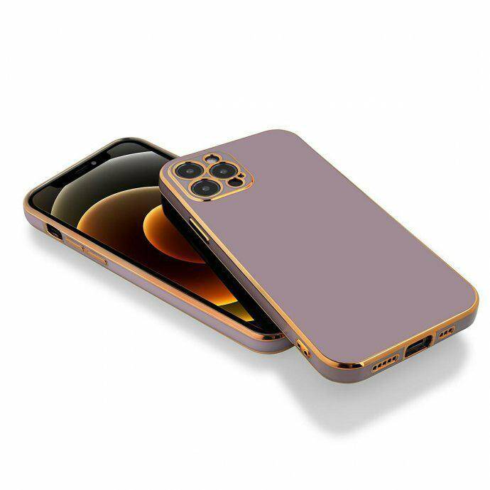 ETUI GLAMOUR IPHONE 14 FIOLETOWY
