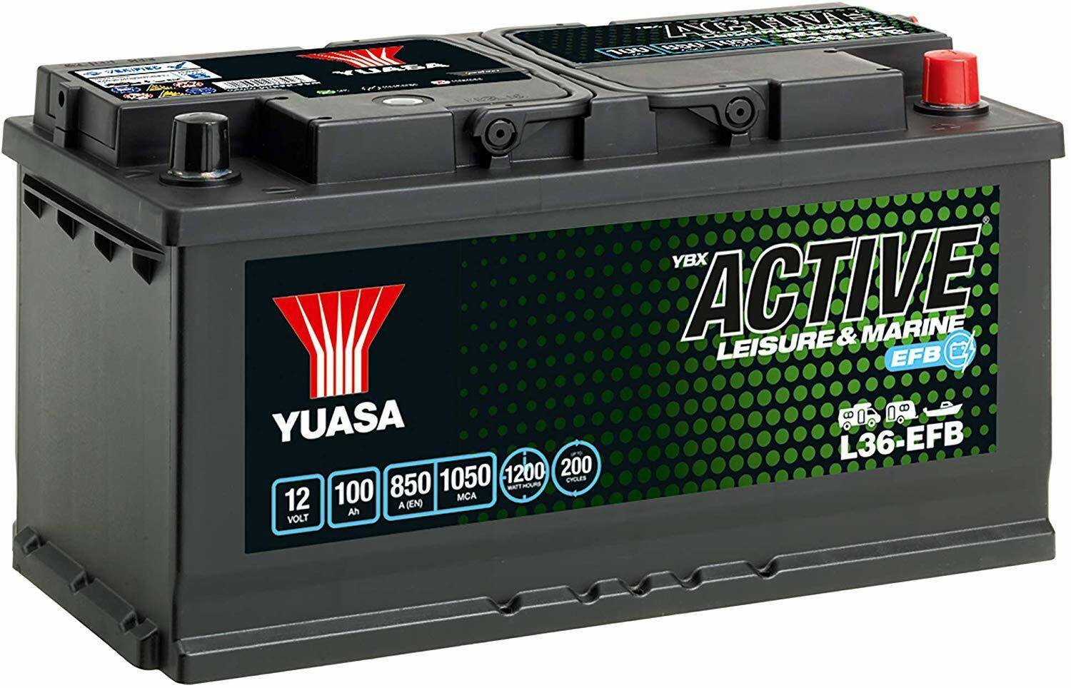 Akumulator 100AH/850A P+ YUASA L36-EFB