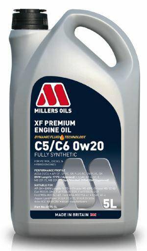 Millers Oils XF Premium C5 C6 0w20 5L