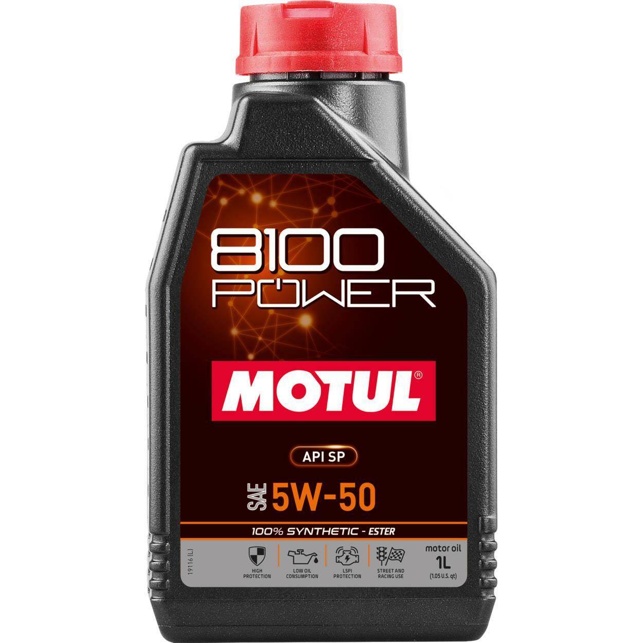 Motul 8100 Power 5w50 1L API SP FORD