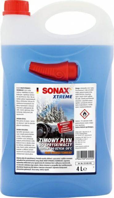 SONAX Xtreme zimowy sprysk do -20st. 4L