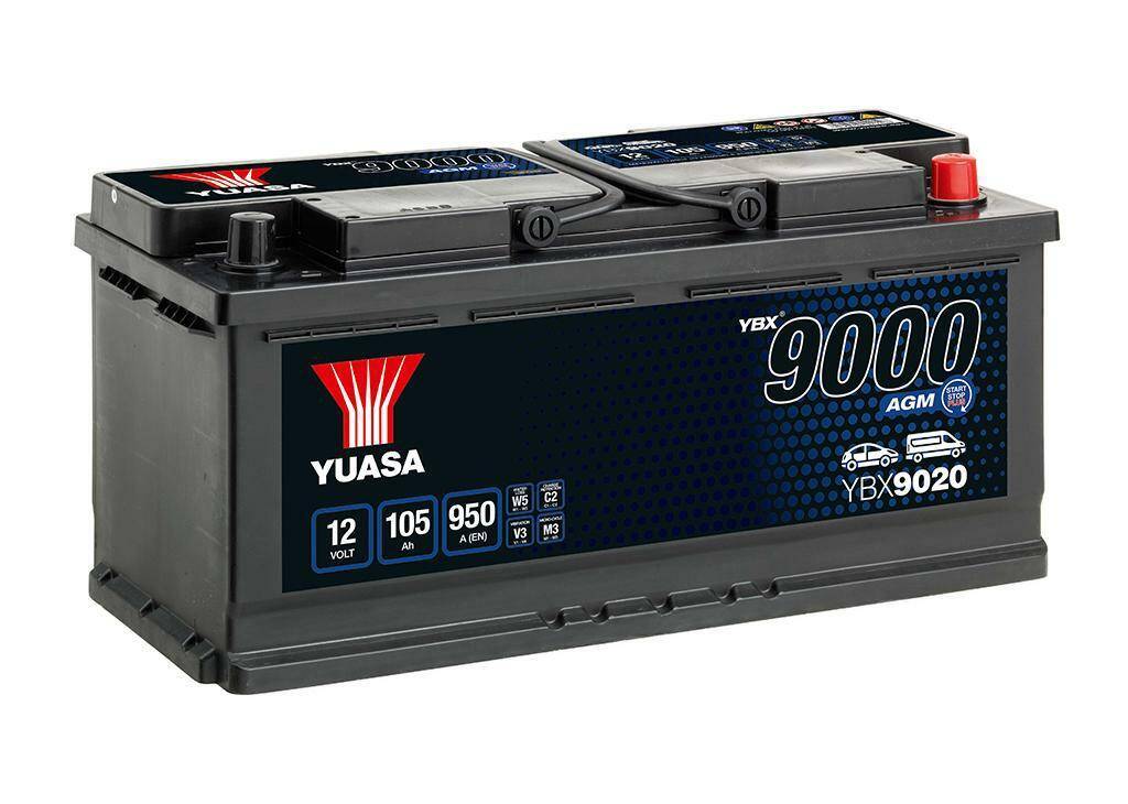 Akumulator 105AH/950A P+ YUASA AGM