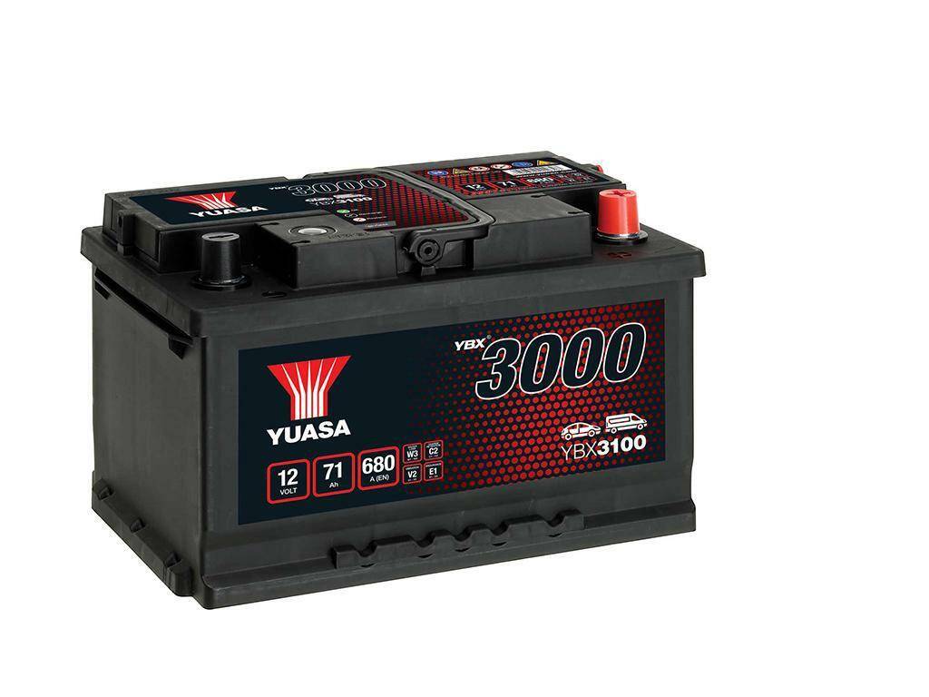 Akumulator  71AH/680A P+ YUASA YBX3100