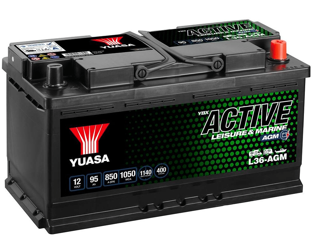 Akumulator  95AH/850A P+ YUASA L36-AGM