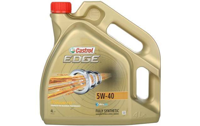 Castrol Edge 5w40    4L Olej silnikowy