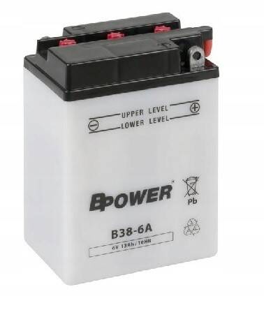 Akumulator  13Ah/6V P+ BP B38-6A