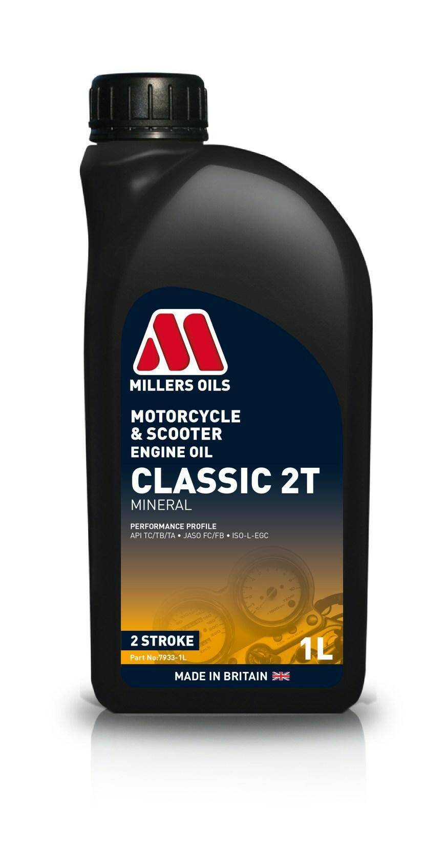 Millers Oils Motorcycle Classic 2T 1L