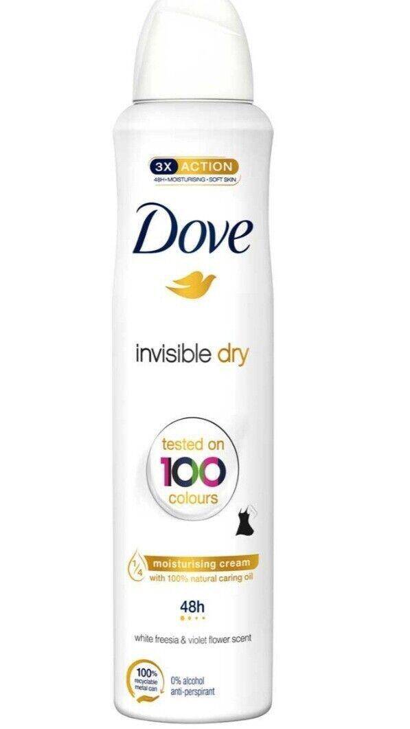 Dove Invisible Dry antyperspirant w sprayu 250ml