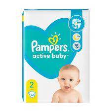 Pampers Active Baby Pieluszki Jednorazowe 2, 3-6KG 66 Sztuk