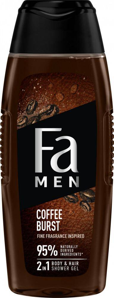 Fa Men Coffee Burst żel pod prysznic z formułą 2w1 o aromatycznym zapachu kawy 400 ml