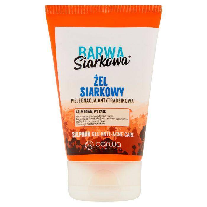 BARWA Siarkowa moc antybakteryjny żel myjący, 120 ml
