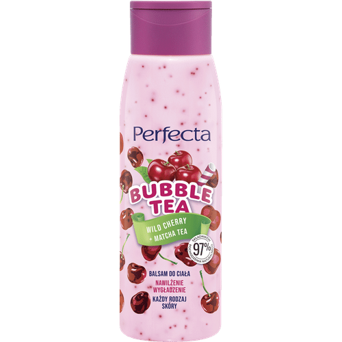 DAX Perfecta Bubble Tea Balsam do ciała Wild Cherry+Matcha Tea