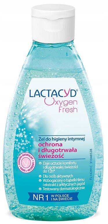 Lactacyd Oxygen Fresh Odświeżający żel do higieny intymnej 200 ml