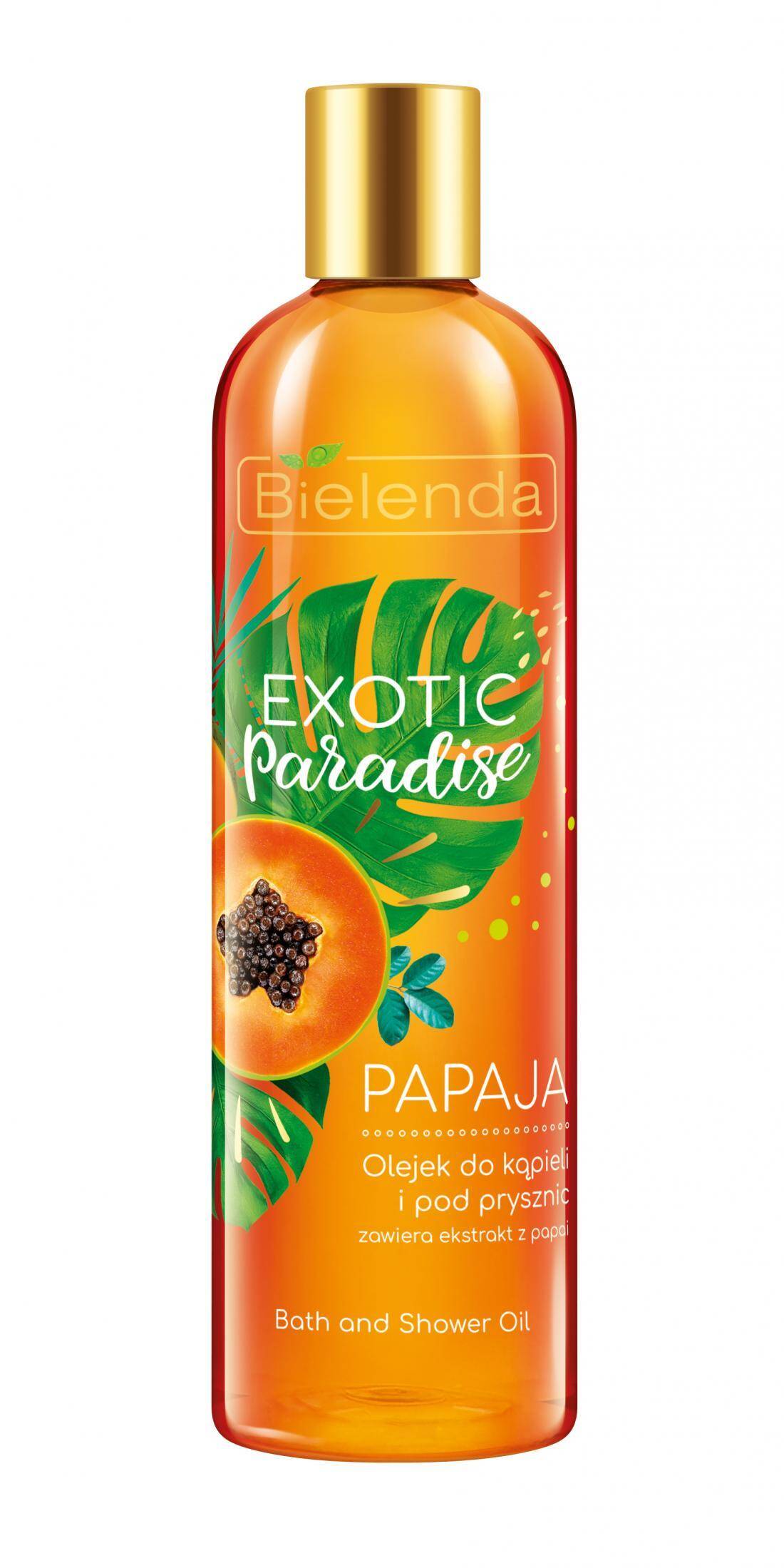 Bielenda Exotic Paradise olejek do kąpieli Papaja 400ml