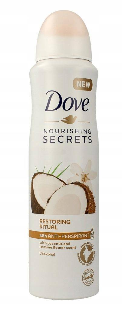 Dove  Dezodorant Nourishing Secrets Restoring Coconut& Jasmine Spray, 150 ml