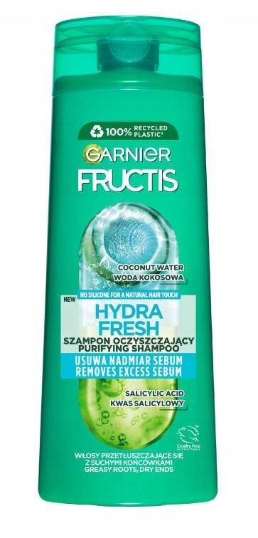 Fructis Szampon do włosów wzmacniający Hydra Fresh 400 ml