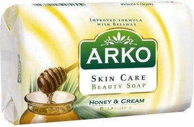 Arko Skin Care Creamy Równoważące mydło kosmetyczne miód i krem 90 g