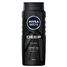 Nivea Men Deep Clean żel pod prysznic do twarzy, ciała i włosów 500ml