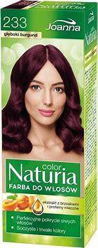 Joanna Naturia color Farba do włosów głęboki burgund 233