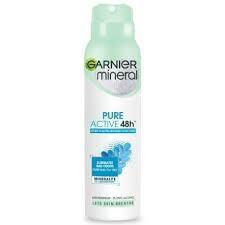 Garnier pure active 48h mineral women dezodorant 150ml spray
