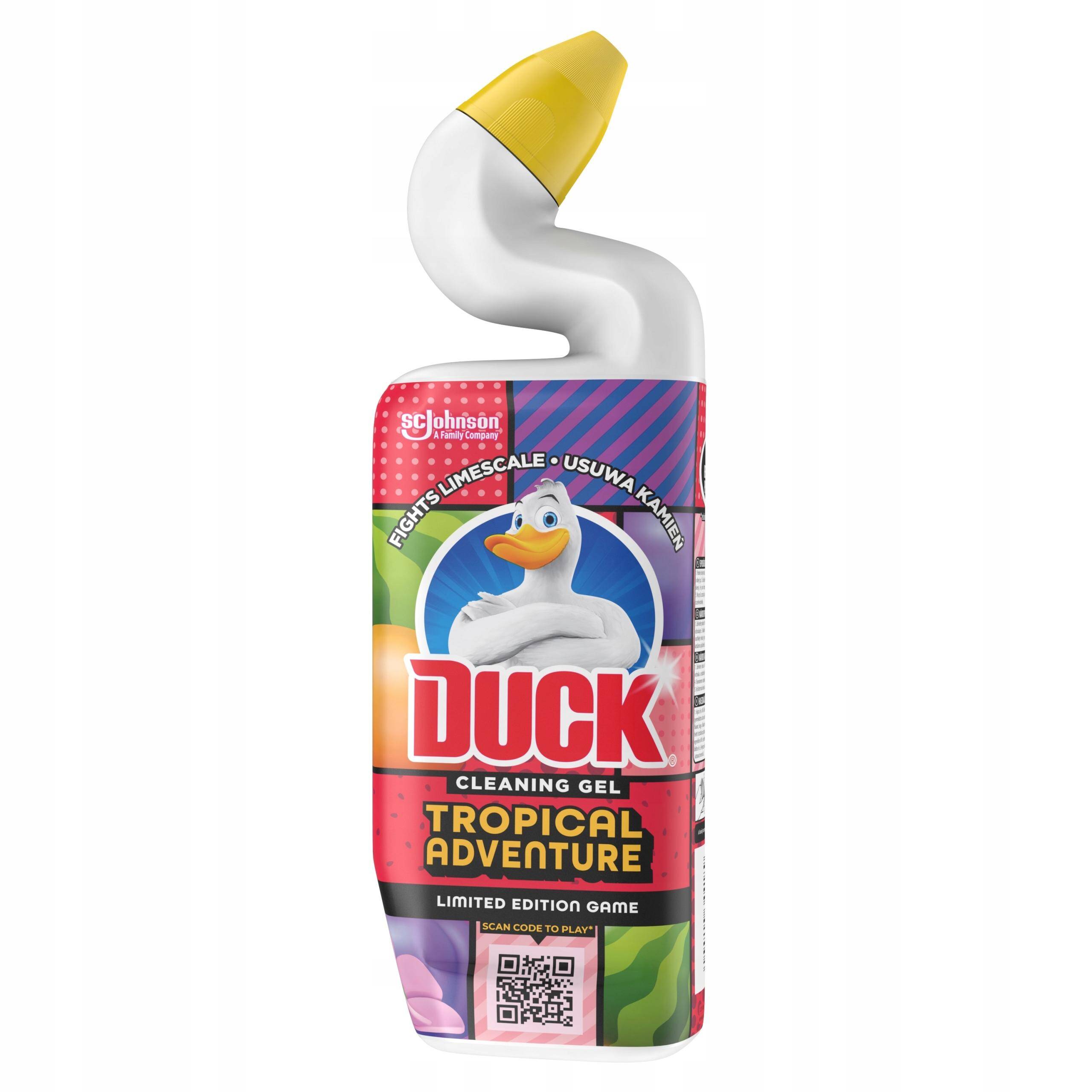 Żel do czyszczenia toalet Duck Tropical Adventure 750ml