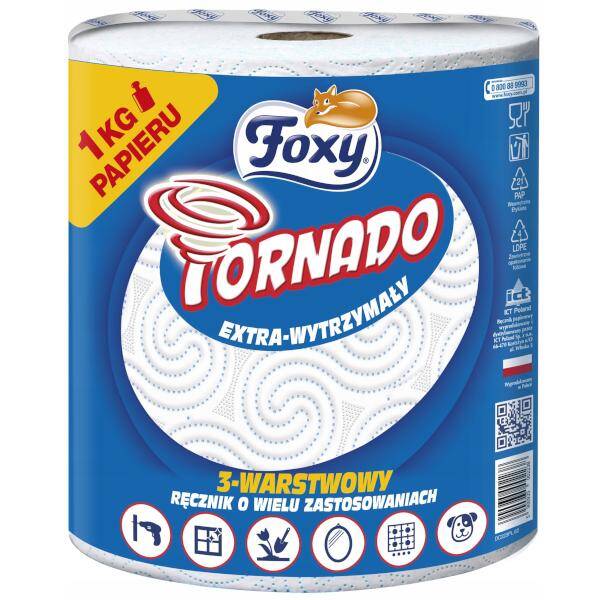 Foxy Tornado 3-warstwowy ręcznik papierowy