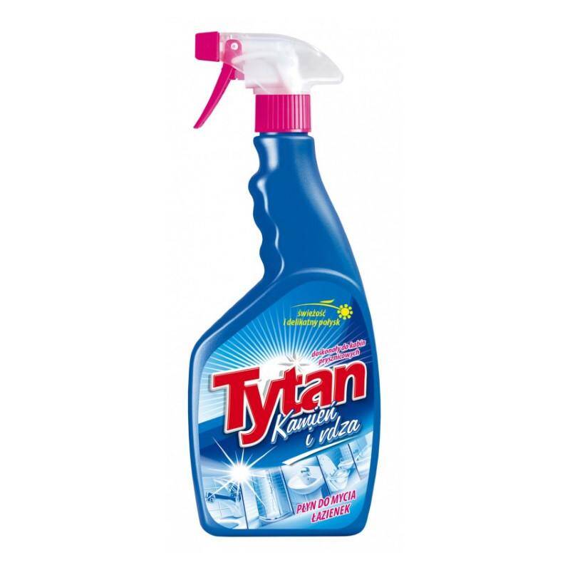 Tytan Płyn do mycia i dezynfekcji łazienek kamień i rdza spray 500g