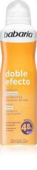 Deodorant double effect antyperspirant w sprayu na spowolnienie odrastania włosków 200 ml (Babaria)