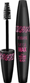 Eveline Mascara MEGA MAX FULL VOLUME & SHOCKING BLACK 9 ml