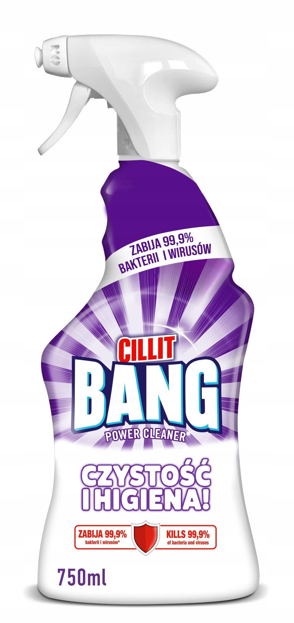 Cillit Bang Spray Wybielanie i higiena 750 ml