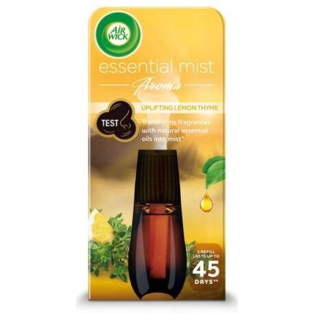 Air Wick Essential Mist Aroma orzeźwiający wkład do odświeżacza o zapachu cytryny i tymianku 20ml