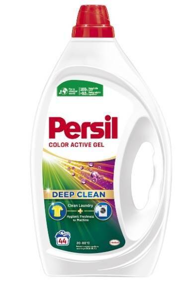 Persil Deep Clean Color Active Żel do Prania Tkanin Kolorowych 1,98L (44 Prania)