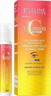 EVELINE COSMETICS Vitamin C 3xAction serum pod oczy roll-on, 15 ml