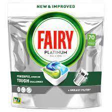 FAIRY Platinum Regular Tabletki do zmywarki All In One 70 szt.