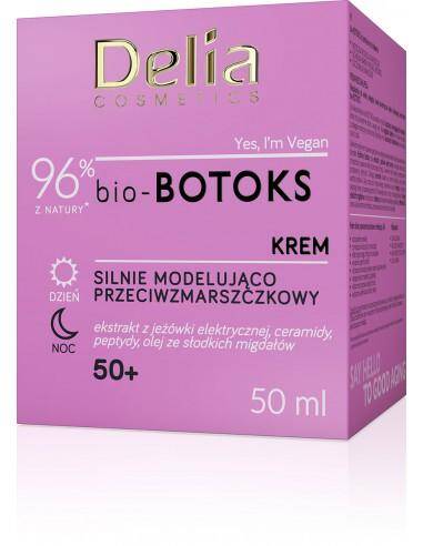 Delia bio-Botoks krem 50ml 50+ modelująco- przeciwzmarszczkowy