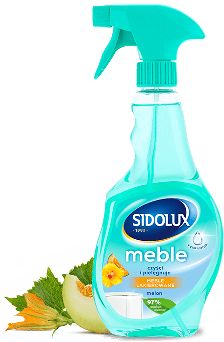 Płyn do czyszczenia mebli SIDOLUX wysoki połysk 400 ml